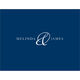 Navy Elegant Ampersand Folded Note Cards Image 3 of 3